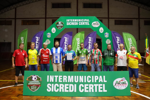 Campeonato Intermunicipal Certel Sicredi 2026 inicia no dia 21 de fevereiro